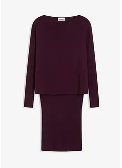 Strickkleid mit Pullunder 2tlg. Set, bonprix