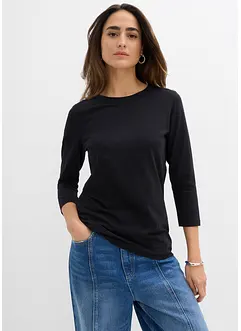 3/4-Armshirt mit reiner Bio-Baumwolle, bonprix