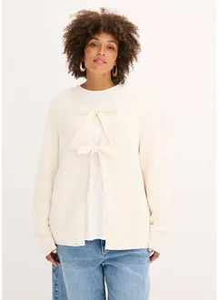 Gilet en maille de coton mélangé, bonprix