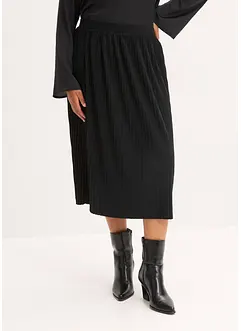 Jupe fluide en jersey de viscose mélangée, bonprix