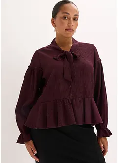 Tunika-Shirt aus strukturiertem Jersey, bonprix