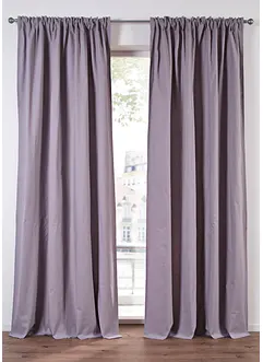 Rideau en coton, aussi en longueur XXL (1 pce), bonprix