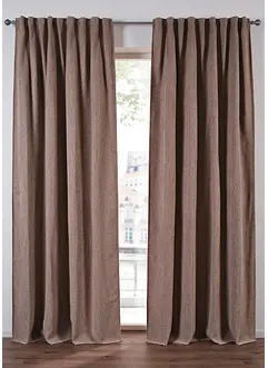 Abdunkelnder Vorhang mit Struktur (1er Pack), bonprix