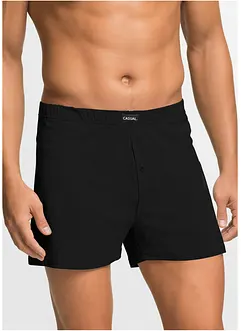 Lockere Jersey Boxershorts mit weicher Baumwolle (4er Pack), bonprix