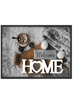 Fußmatte mit winterlichem Druck, bonprix