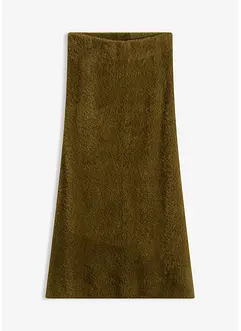Strickrock aus flauschigem Federgarn, bonprix