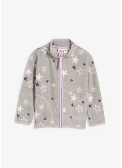 Veste polaire douillette à détails contrastants, bonprix