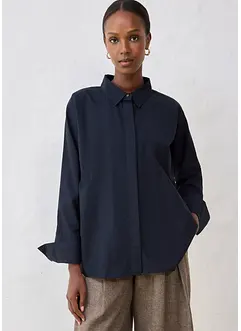 Bluse mit Seidenanteil, bonprix