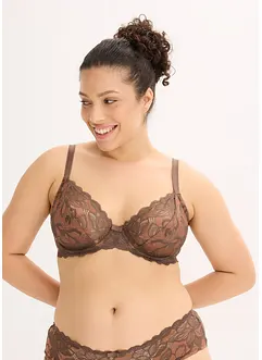 Bügel-BH aus zweifarbiger Spitze, bonprix