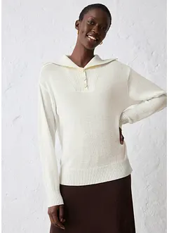 Pull camionneur en laine mérinos, bonprix