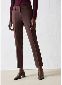 Pantalon étroit en laine mélangée, bonprix
