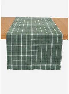 Chemin de table en coton à carreaux, bonprix