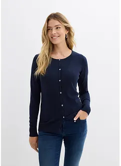 Gilet ajusté en fine maille, bonprix