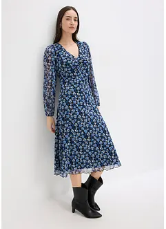 Mesh-Midikleid, bonprix