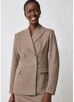Blazer aus weichem Woll-Mix, bonprix