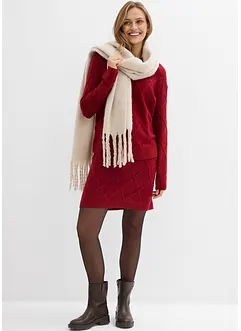 Jupe en maille torsadée, bonprix