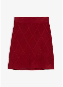 Strickrock aus Zopfstrick, bonprix