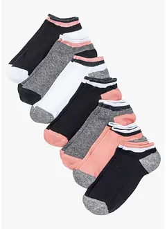 Sneakersocken mit Bio-Baumwolle (7er Pack), bonprix