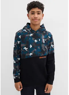 Sweat à capuche en coton majoritaire, bonprix