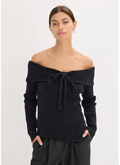 Pull côtelé, bonprix