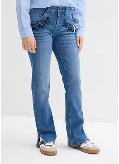 Bootcut-Jeans Mid Waist, bonprix