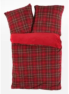 Cashmere Touch Wendebettwäsche mit Karomuster, bonprix