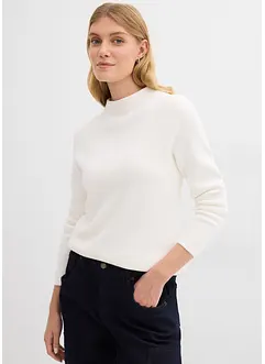 Pullover mit Stehkragen, bonprix