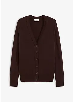 Longstrickjacke aus softem Viskose-Mix, bonprix