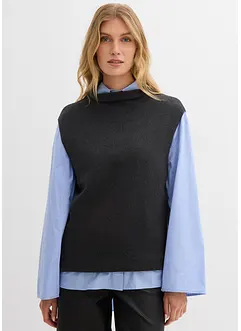 Pull sans manches 100% coton, bonprix