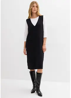 Strickkleid aus reiner Baumwolle, bonprix