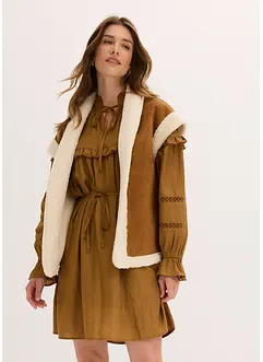 Gilet sans manches en sherpa, bonprix