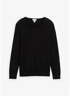 Feinstrickpullover mit edler Merinowolle, bonprix