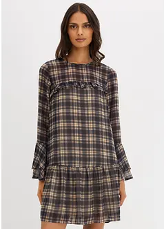 Chiffonkleid mit Volants, bonprix