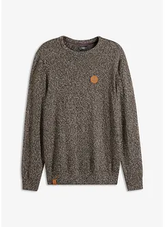 Feinstrickpullover mit reiner Baumwolle, bonprix