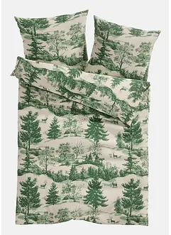 Bettwäsche mit Waldlandschaft, bonprix