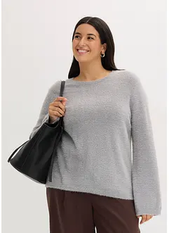 Pull doux à manches amples, bonprix