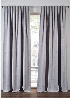 Abdunklender Vorhang mit recyceltem Polyester (1er Pack), bonprix