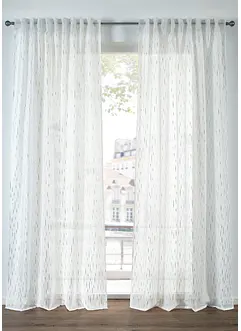 Batist Gardine mit Glanz, auch in extralang (1er Pack), bonprix