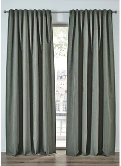 Verdunkelungsvorhang mit beschichteter Rückseite, auch in extralang (1er Pack), bonprix