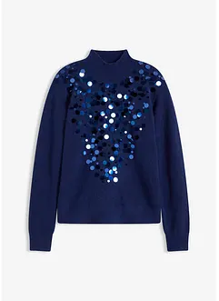 Pull à sequins, bonprix
