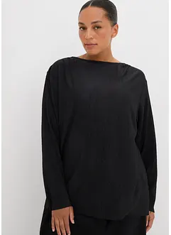 Langarmshirt mit Struktureffekt, bonprix