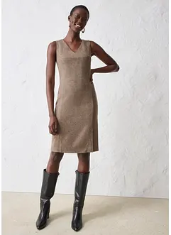 Robe fourreau en laine mélangée, bonprix