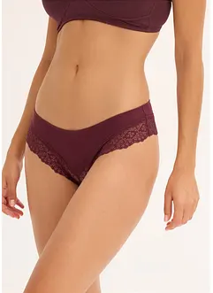 Brazilslip mit Bio-Baumwolle (4er Pack), bonprix