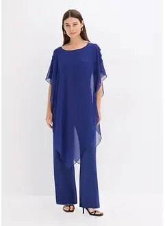 Overall mit Überwurf aus feinem Chiffon, bonprix