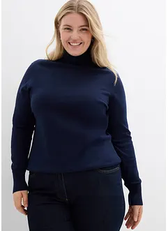 Pull col roulé basique, bonprix
