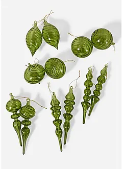 Weihnachtskugeln (12-tlg. Set), bonprix