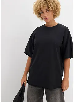 T-shirt long en molleton 100% coton, bonprix