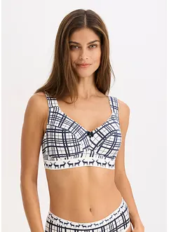 Lot de 2 soutiens-gorge coton sans armatures, bonprix