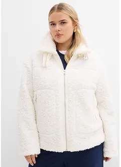 Veste en peluche, bonprix