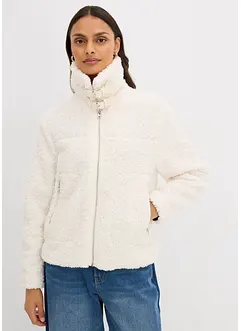 Fellimitat-Jacke aus Teddyfleece, bonprix